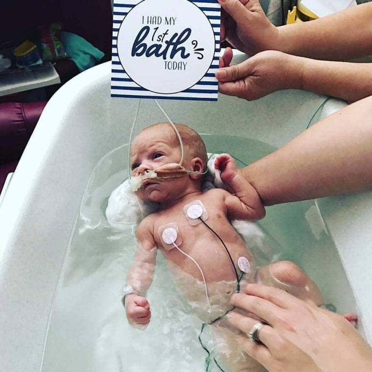 Bath time can be taken for granted. But not by families with preemie babies.