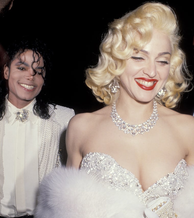 Michael Jackson and Madonna