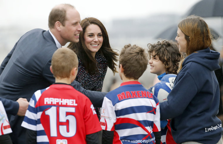 The Duke And Duchess Of Cambridge Visit Paris: Day Two