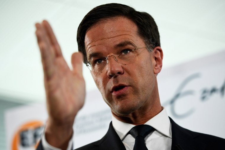 Image: Dutch Prime Minister Mark Rutte