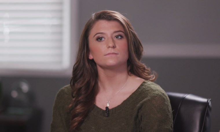 Image: MSU gymnast Lindsey Lemke spoke to NBC News about her appointments with disgraced doctor Larry Nassar