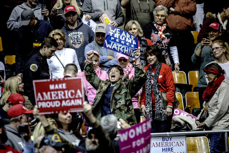 Image: President Trump Holds Rally In Nashville, Tennessee