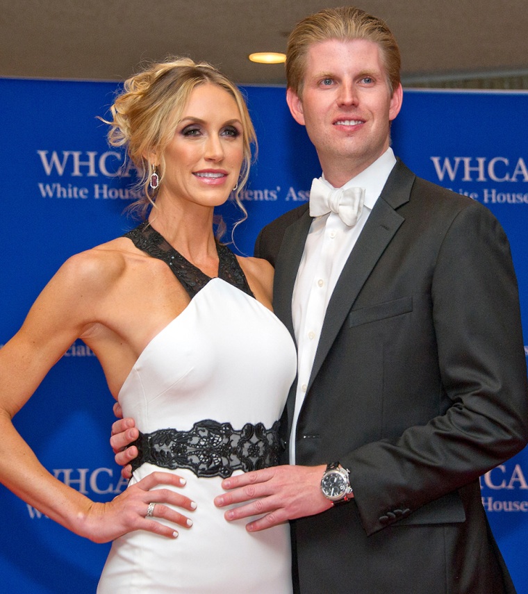 Eric Trump and his wife, Lara, are expecting their 1st child