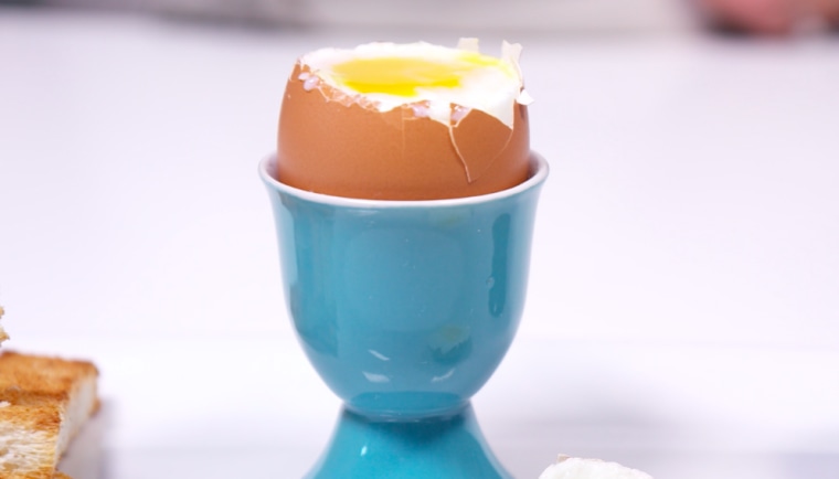 Martha Stewart's perfectly soft-boiled eggs