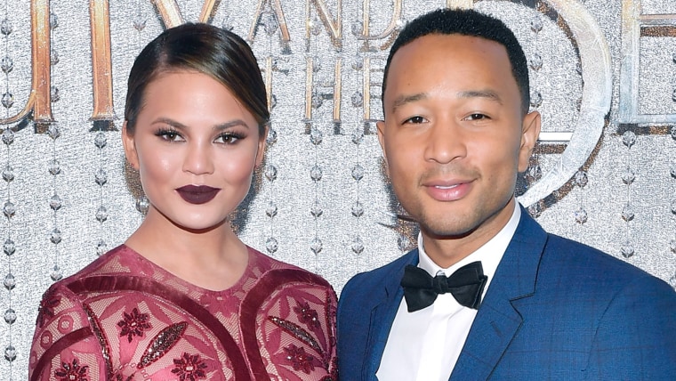 Chrissy Teigen and John Legend