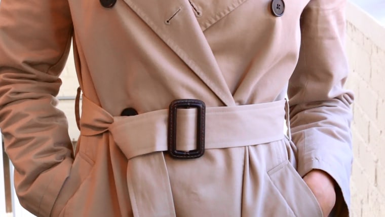 How To Tie A Trench Coat 5 Easy Ideas, Burberry Replacement Belt For Trench Coat