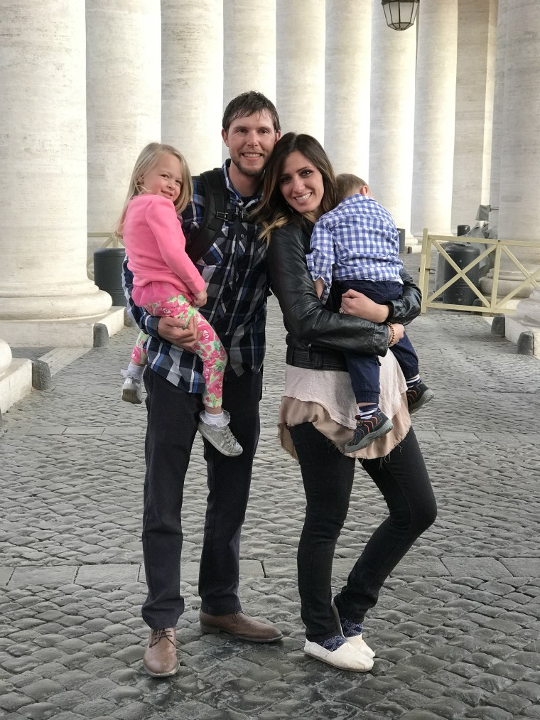 Westrick family in Rome