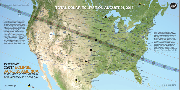 More than 50 million people live within a few hours' drive of the path of totality.