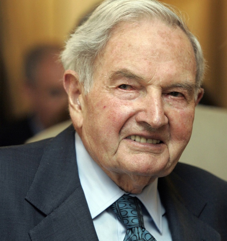 David Rockefeller, Grandson of Standard Oil Co-Founder, Dies at 101