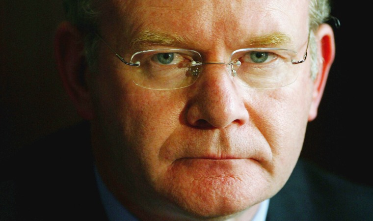 Image: Martin McGuinness in 2004