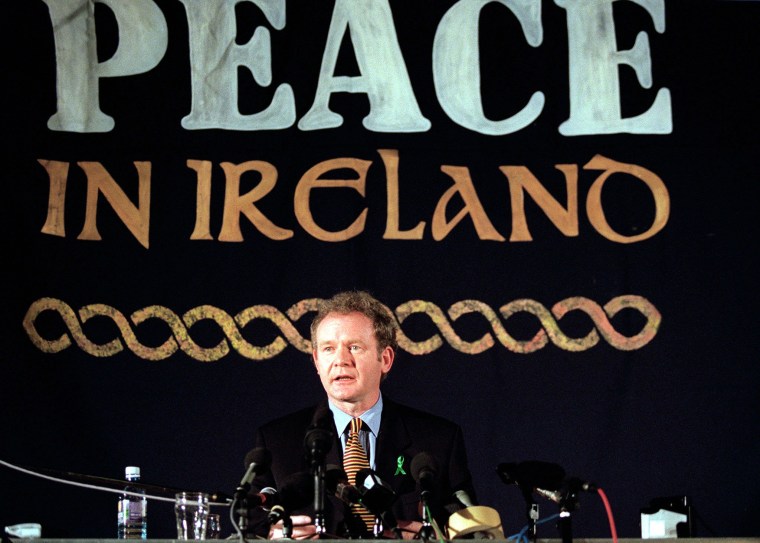 Image: Martin McGuinness in 1999