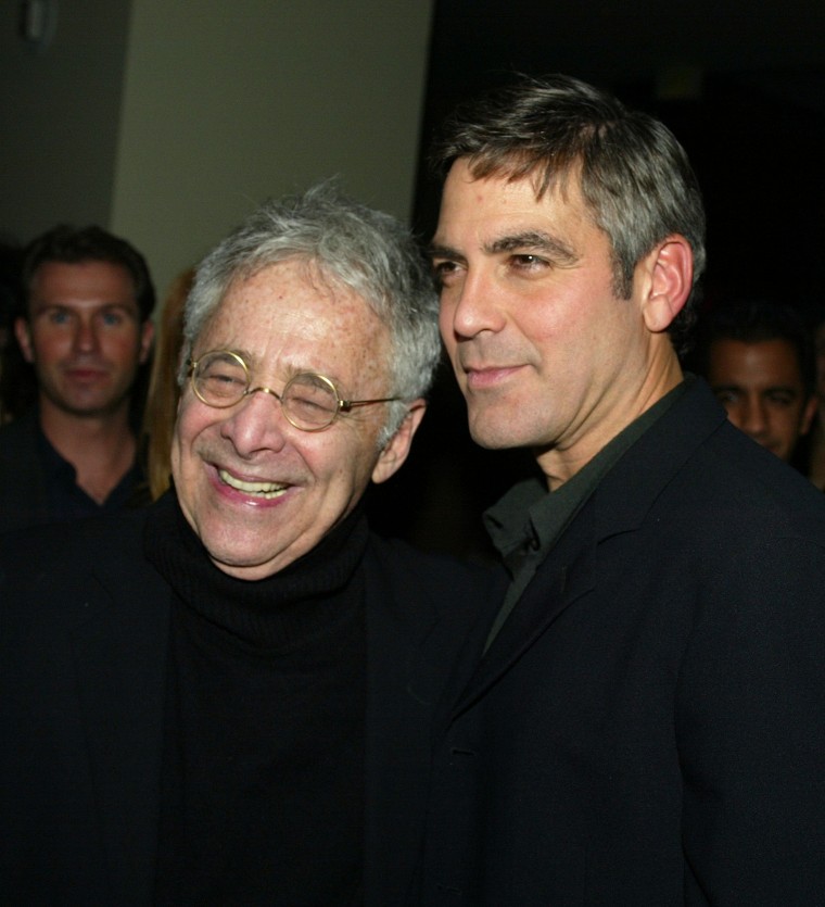 Image: Chuck Barris and George Clooney in 2002