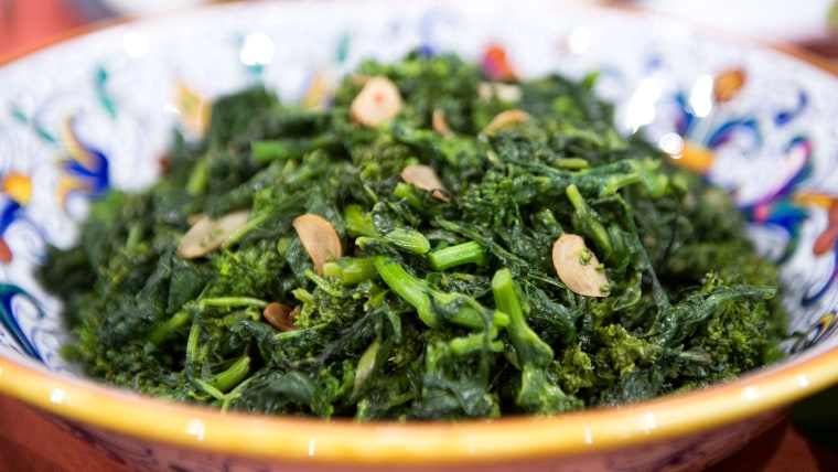 Lidia Bastianich's Broccoli Rabe with Garlic and Olive Oil