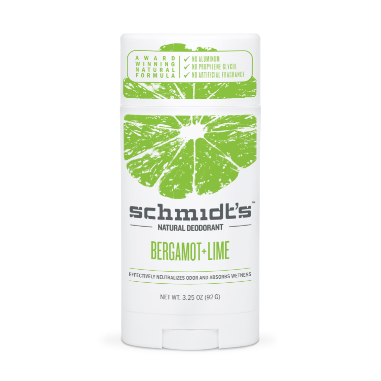 Schmidt's Bergamot + Lime Natural Deodorant