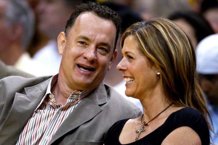 Tom Hanks and wife Rita Wilson