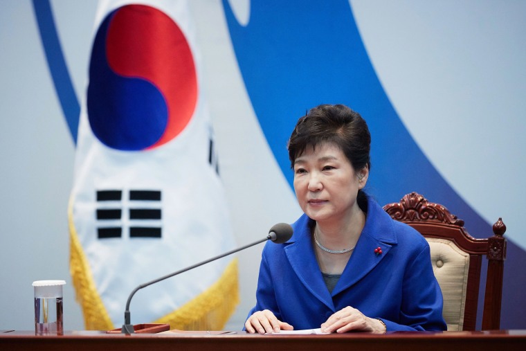 Image: South Korea's President Park Geun-Hye