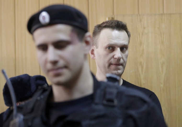 Image: Russian opposition leader Alexei Navalny