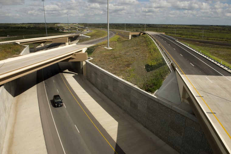 Image: The final southern portion of SH130 toll road from Georgetown, TX north of Austin to Seguin near San Antonio opens in central Texas with the fastest speed limit in the country at 85 miles per hour