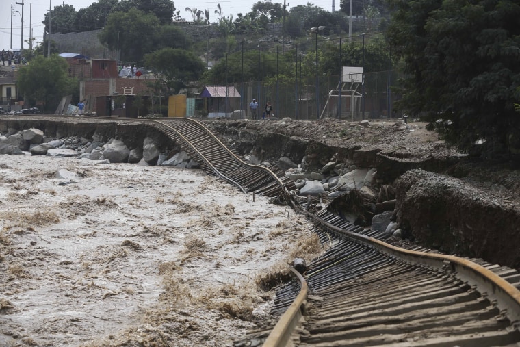 Image: Peru flooding wrecks havoc across Andean nation