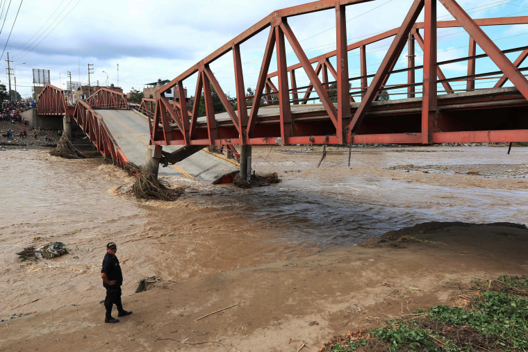 Image: Peru flooding wrecks havoc across Andean nation