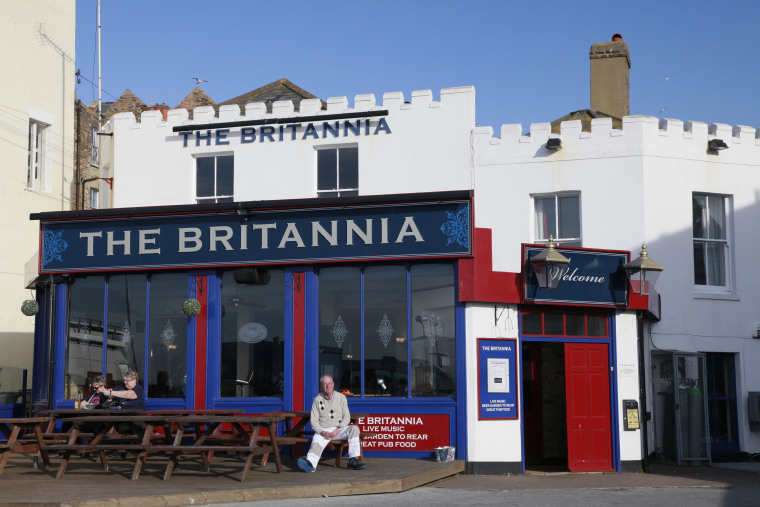 Image: The Britannia Pub in Margate, England