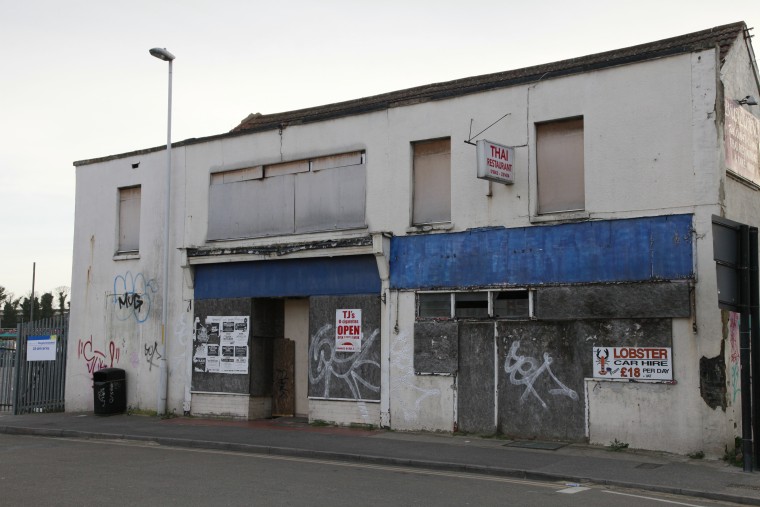 Image: Former restaurant in Margate, England