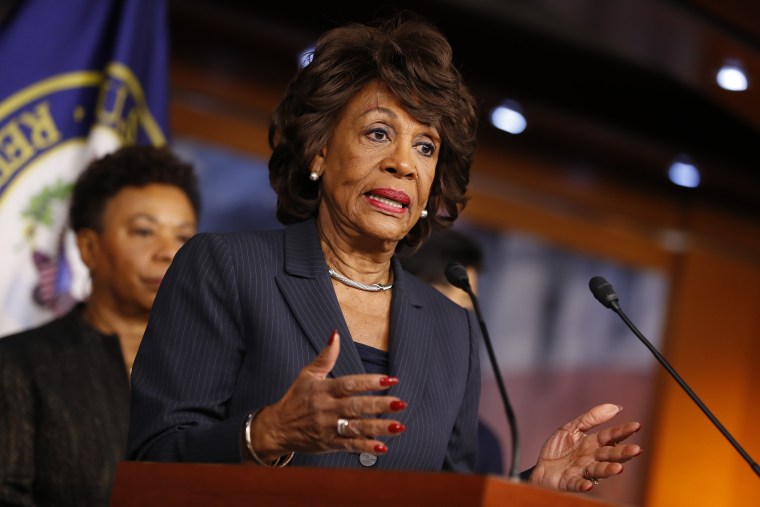 Rep. Maxine Waters Holds Press Conference On Russian Ties To Trump Administration