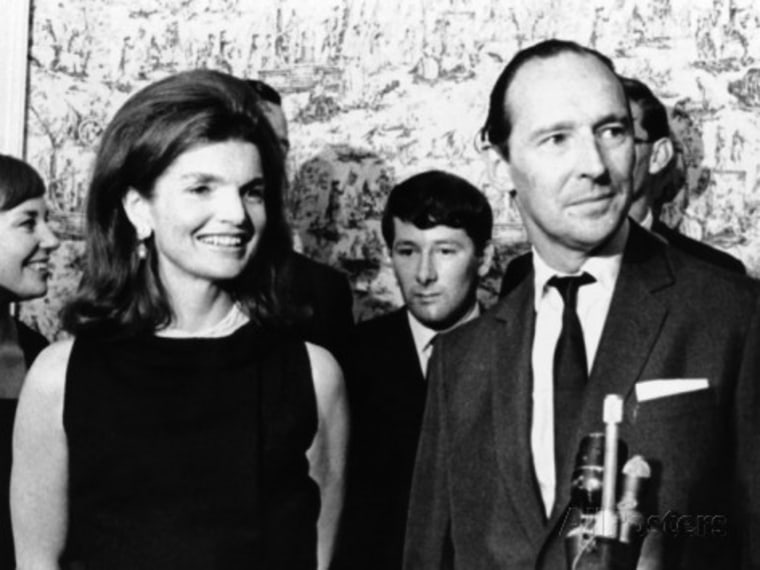 Jacqueline Kennedy with David Ormsby-Gore in 1966