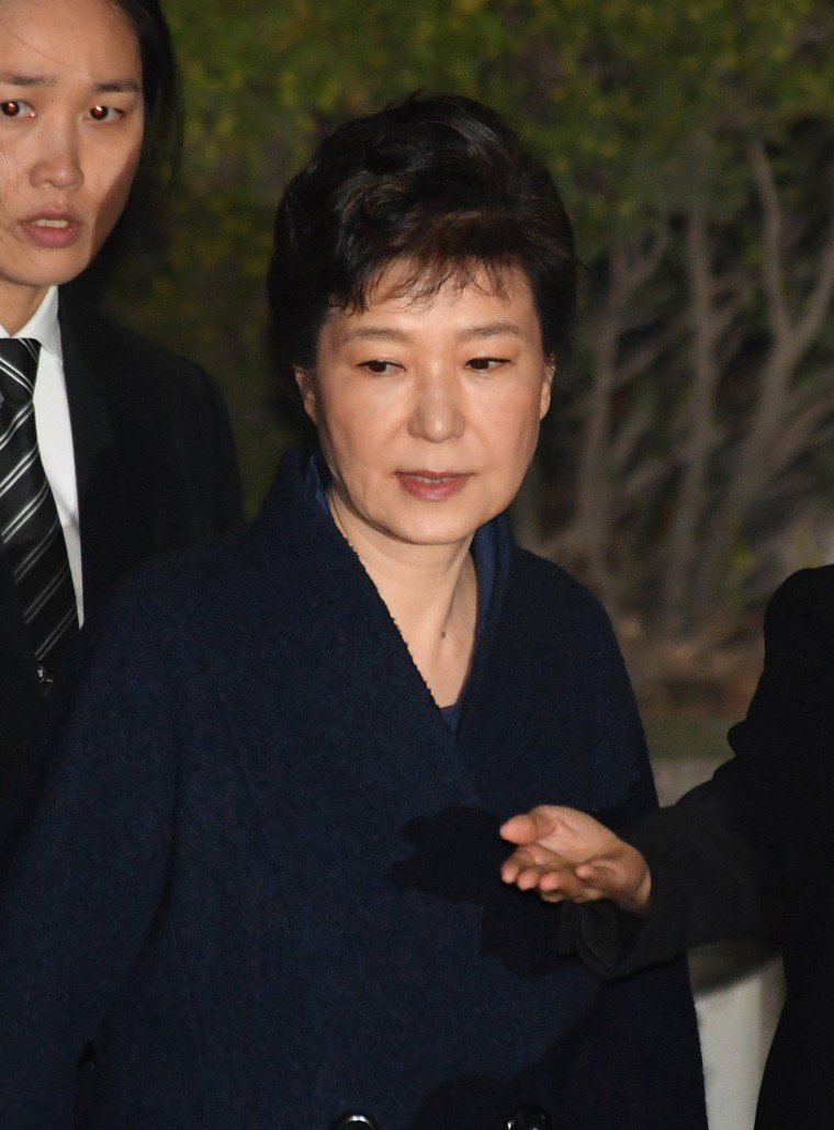 Image: Former South Korean President Park Geun-hye