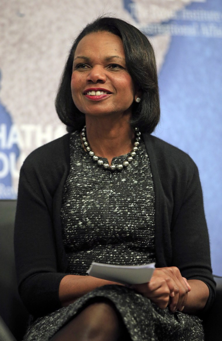 Condoleezza Rice visits the UK