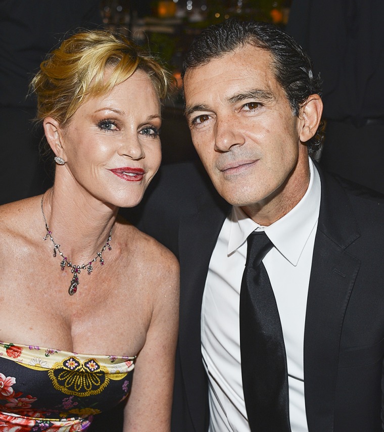 Melanie Griffith and Antonio Banderas