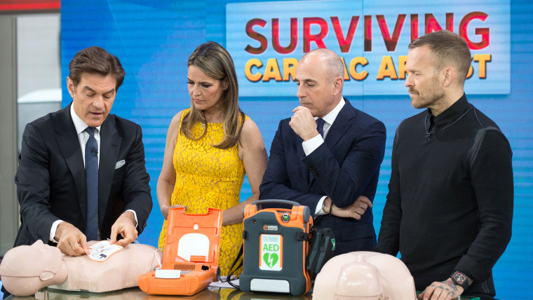 Dr Oz, Bob Harper, Matt Lauer, Savannah Guthrie