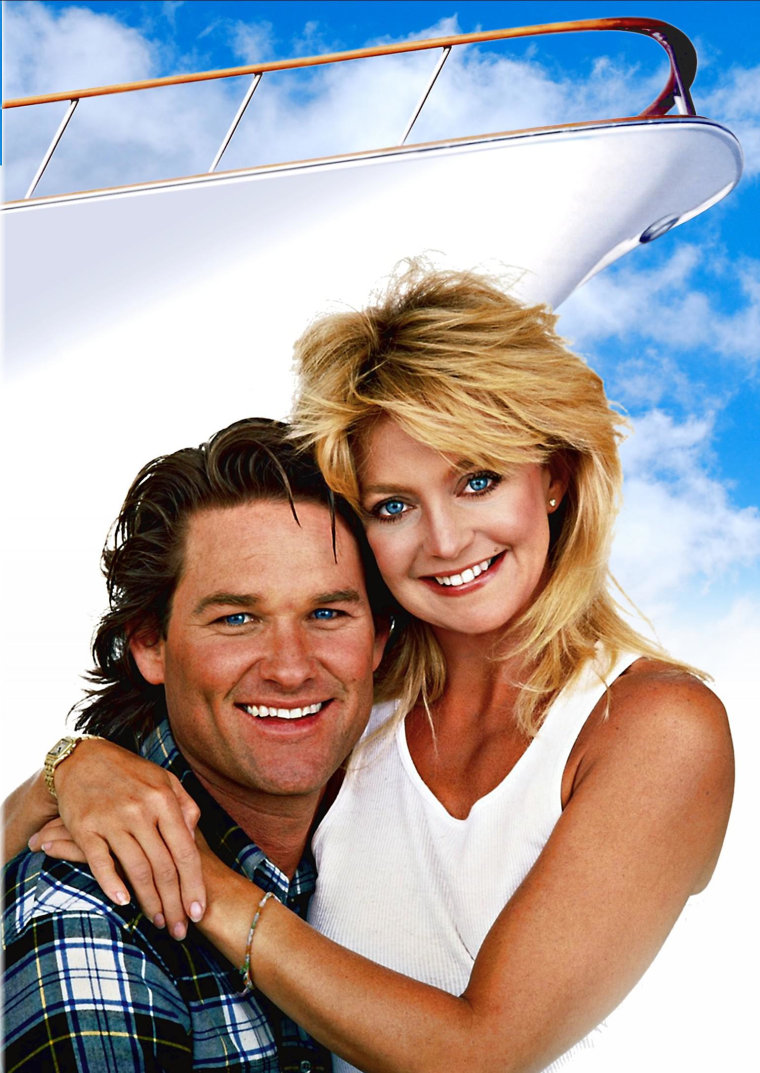 Kurt Russell, Goldie Hawn in Overboard.