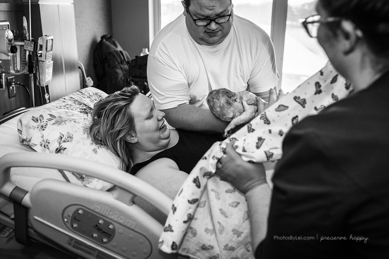 "We were very much prepared for the worst," said Hope. "And I think my entire pregnancy was that way. We just kept waiting for the floor to fall out from underneath us every second."