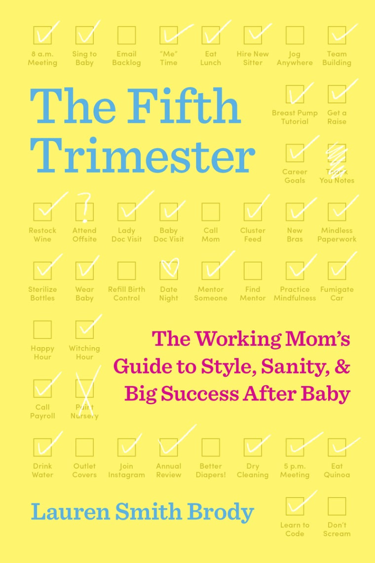 Lauren Brody's experience going back to work after having kids inspired her to write "The Fifth Trimester," a guide for working moms.