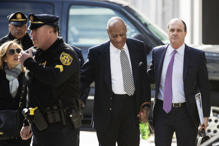 Image: Bill Cosby arrives for a pretrial hearing in his sexual assault case