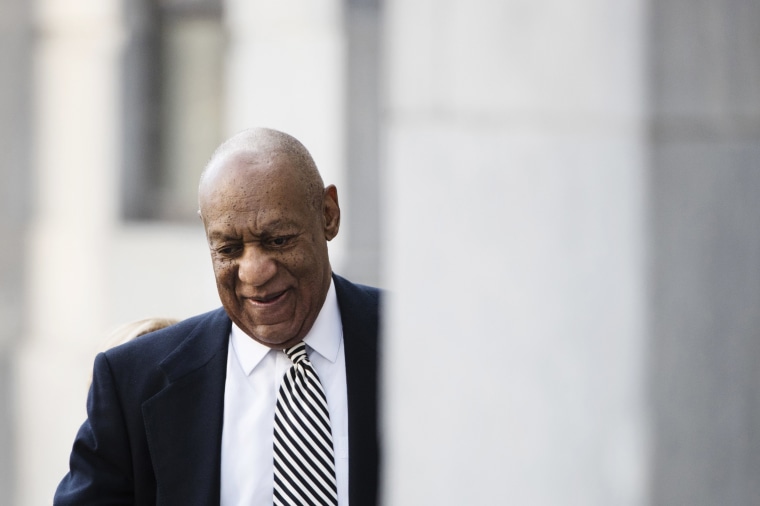 Image: Bill Cosby arrives for a pretrial hearing in his sexual assault case