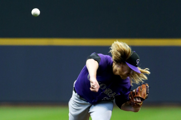 Image: Colorado Rockies v Milwaukee Brewers