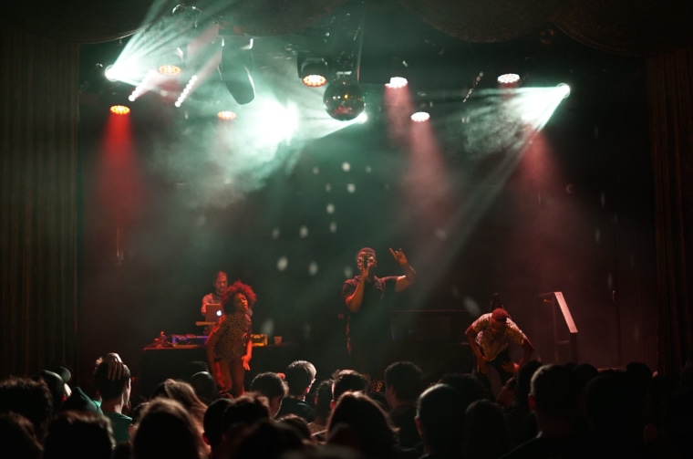 Cakes Da Killa performing at Bowery Ballroom in New York City on March 26, 2017