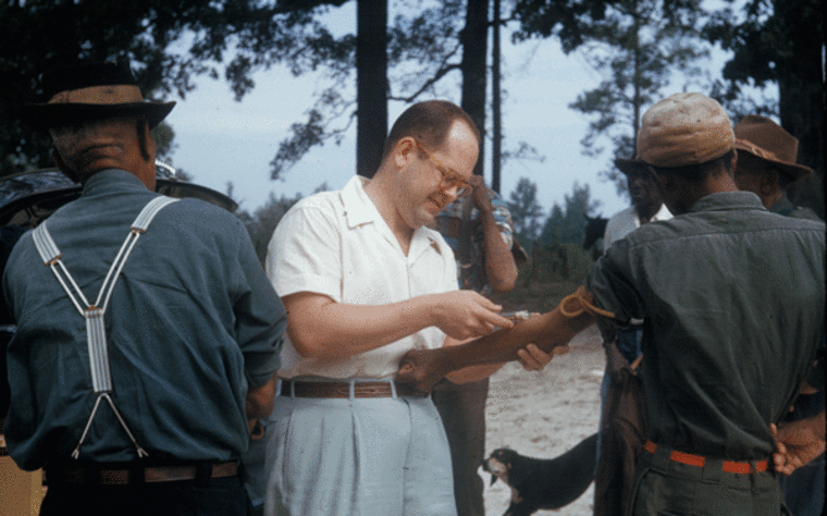 Tuskegee Syphilis Study Administrative Records, 1929 - 1972, from the National Medical Archive.