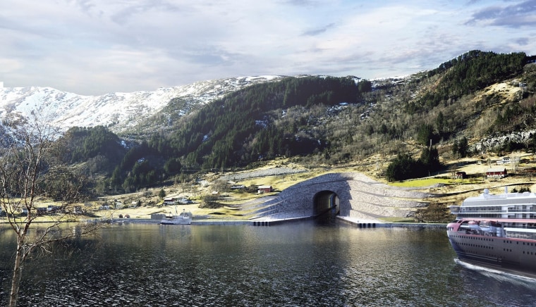 Image: Computer rendered image provided by the Norwegian Coastal Administration.