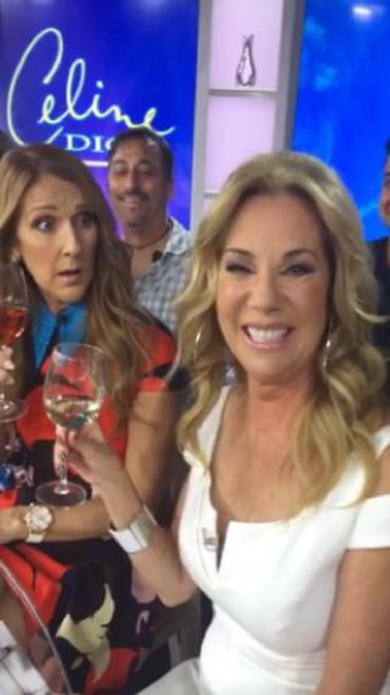 Kathie Lee and Celine Dion co-hosting together!