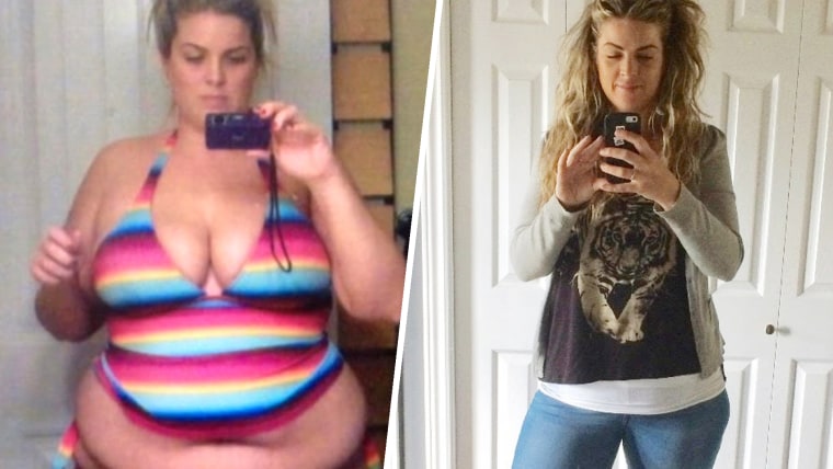 Woman loses 100 pounds