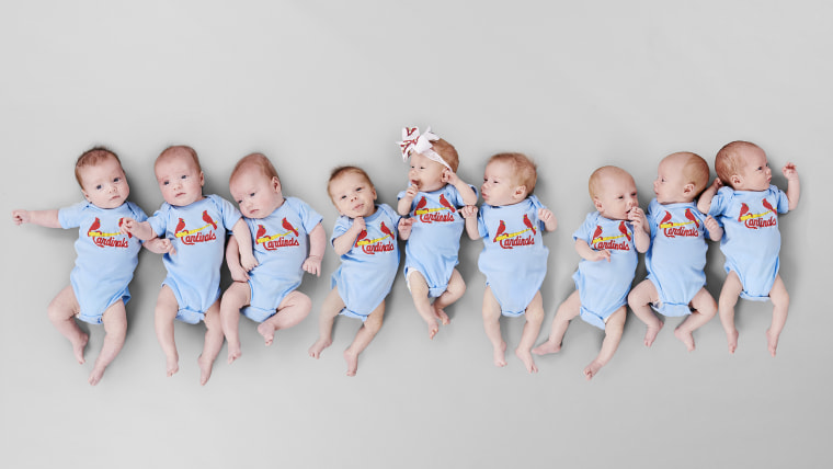 Three sets of triplets delivered by St. Louis doctor