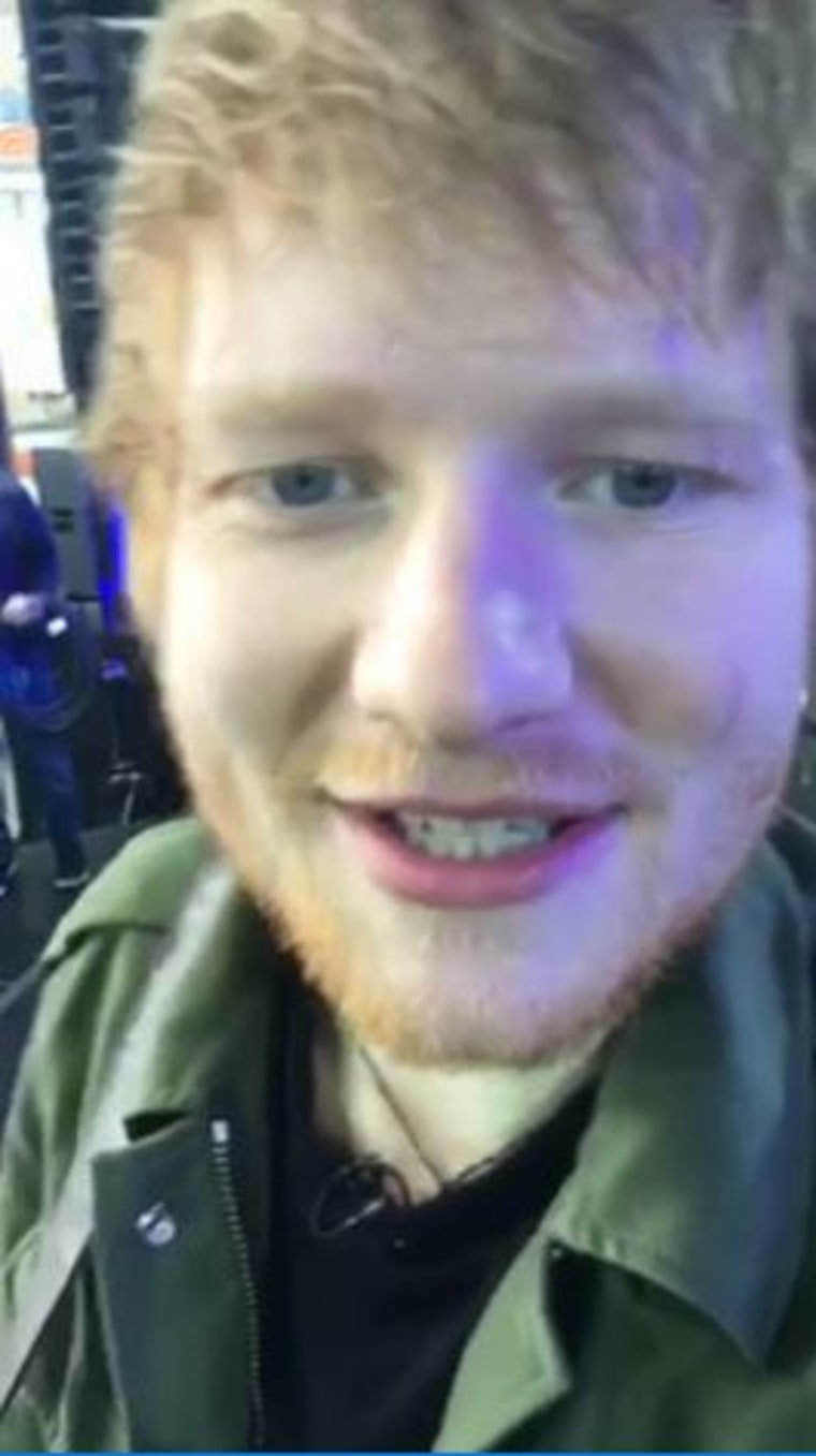 We love when Ed Sheeran stops by TODAY!
