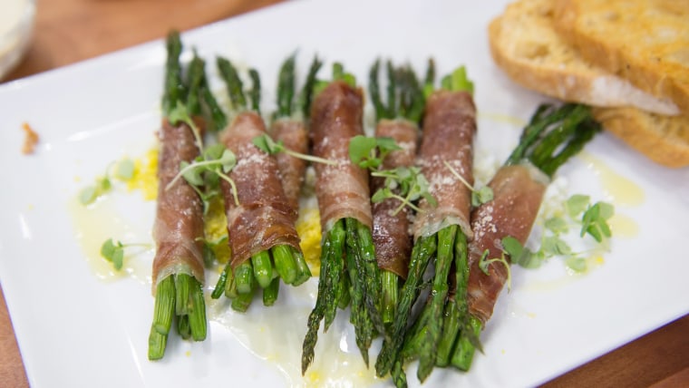 Asparagus with Prosciutto and Brown Butter