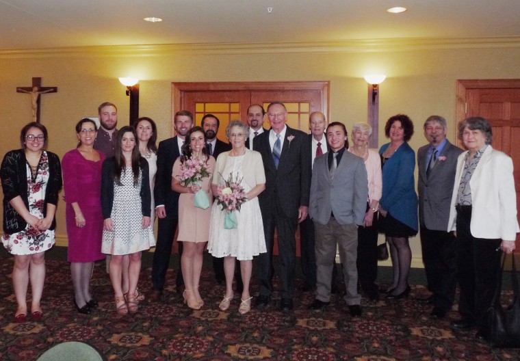 A pair of high school sweethearts who found each other after 64 years and decided to tie the knot.