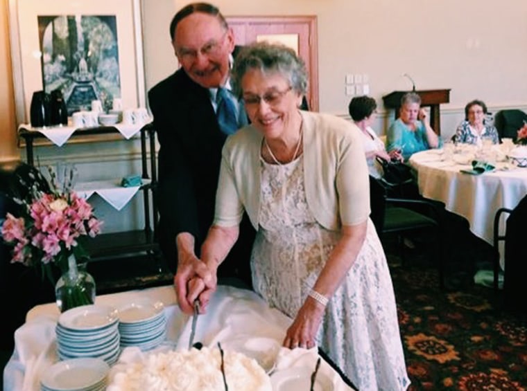 A pair of high school sweethearts who found each other after 64 years and decided to tie the knot.
