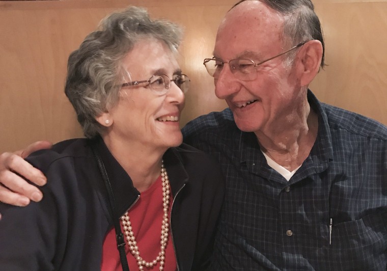 A pair of high school sweethearts who found each other after 64 years and decided to tie the knot.