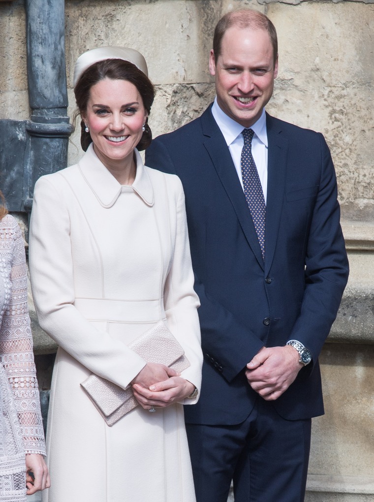 The Royal Family Attend Easter Day Service In Windsor